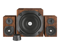 TRUST Vigor 2.1 Subwoofer Speaker Set - brown - 449684 - zdjęcie 1